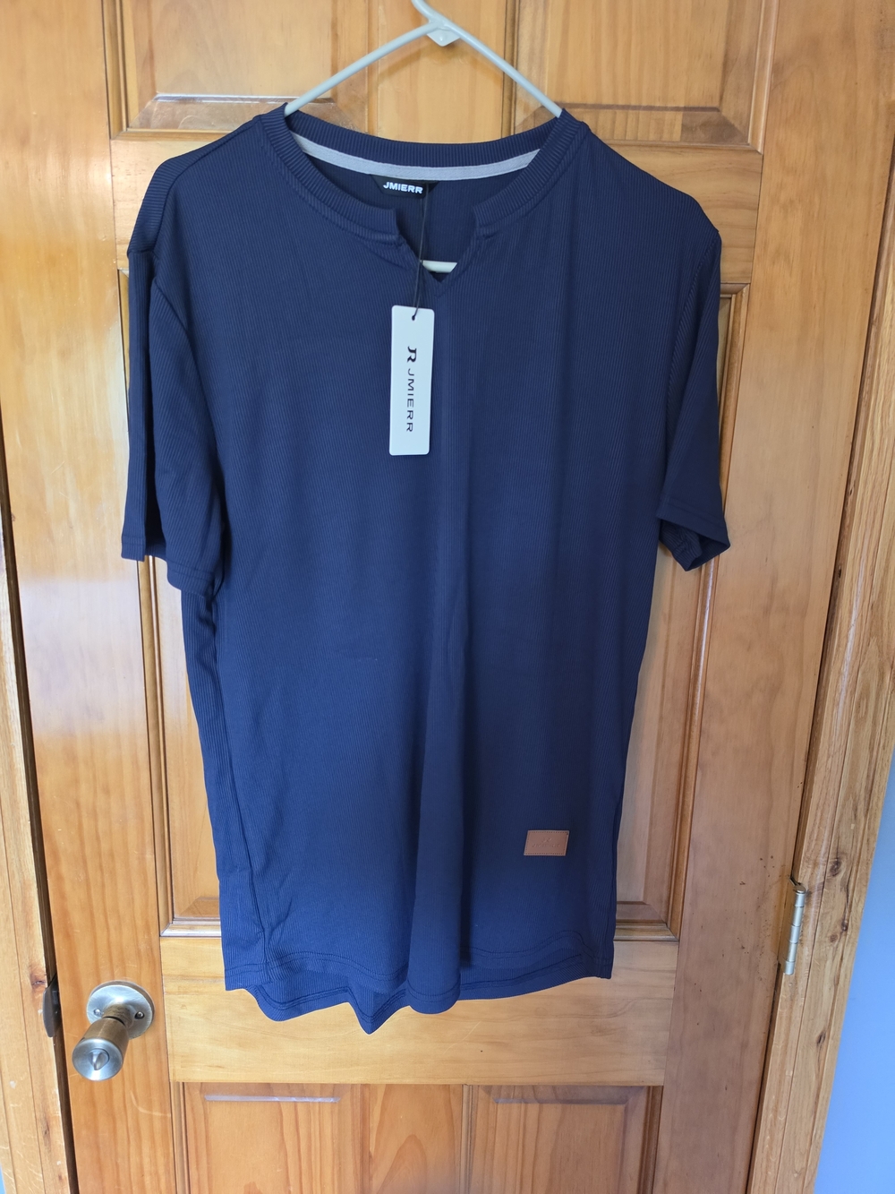 Short-Sleeve Crew Tee in Navy